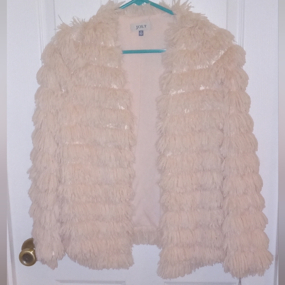 NWT JOLT FAUX FUR JACKET
